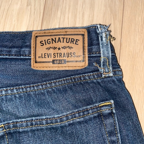 2010 GOLD LEVI STRAUSS BOOTCUT JEANS - Picture 6 of 10